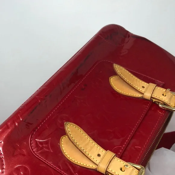 authentic Louis Vuitton Tote Bag Rosewood  REDS - Picture 13 of 16